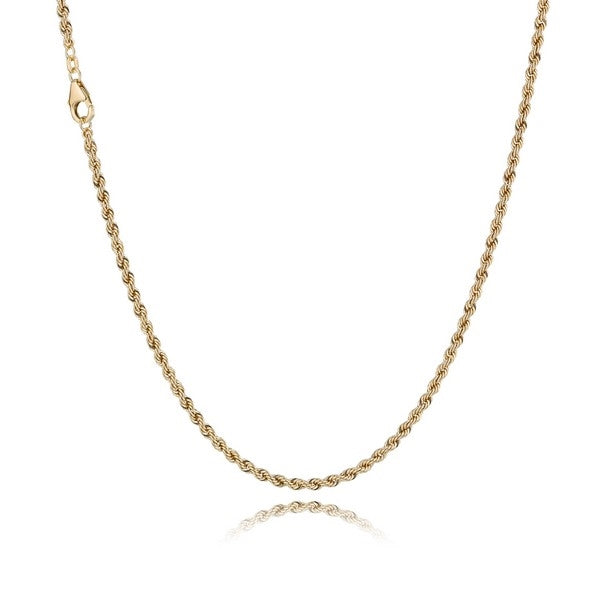 BNH cordel halskæde i 8 kt guld 40–60 cm x 2,7 mm